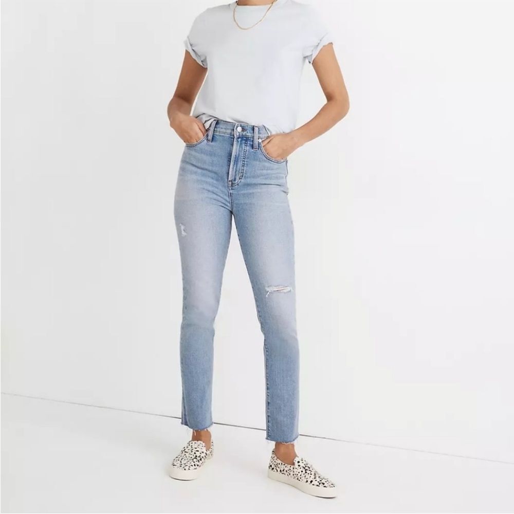 Madewell Perfect Vintage Jean in Coffey Light Wash SZ 26P